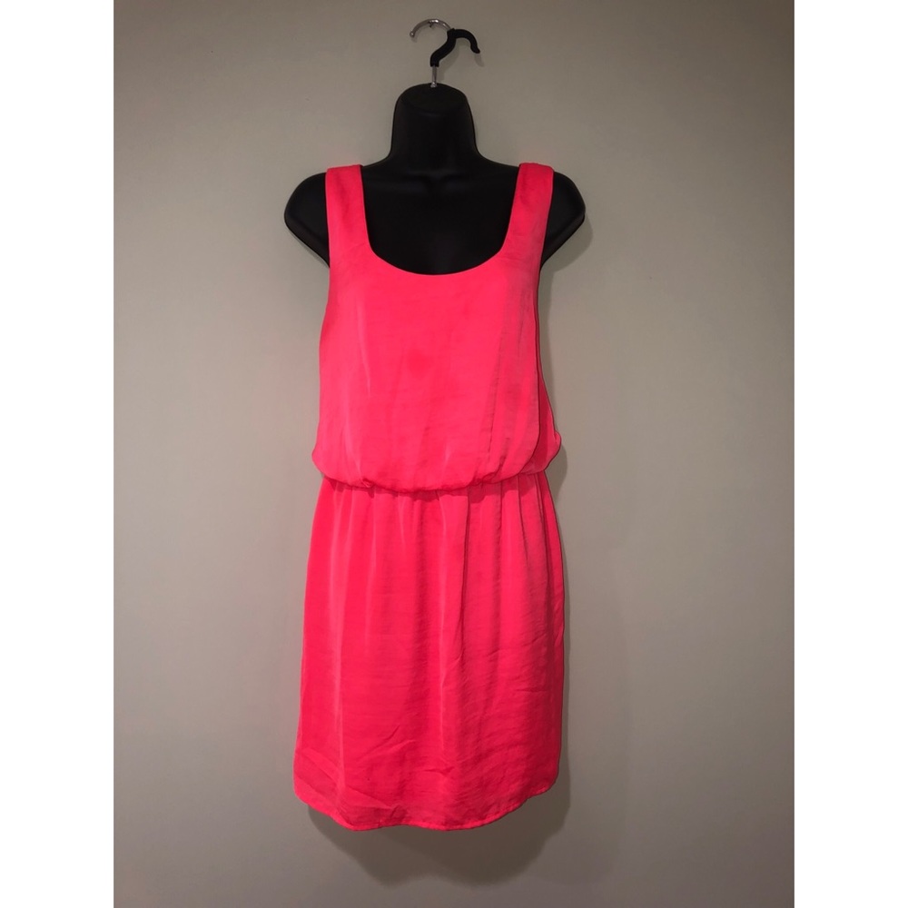 Hot pink dress